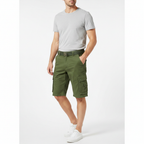 Lucas | Men's Shorts With Cargo Pockets And Button Closure | Casual