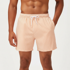 Lucas | Men's Swim Short With Drawstring Waist And Striped Design | Summer