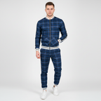 Lucas | Men's Tracksuit With Zip Jacket And Side Stripe Pants | Sporty