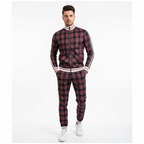 Lucas | Men's Tracksuit With Zip Jacket And Side Stripe Pants | Sporty
