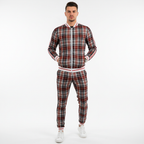 Lucas | Men's Tracksuit With Zip Jacket And Side Stripe Pants | Sporty