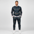 Lucas | Men's Tracksuit With Zip Jacket And Side Stripe Pants | Sporty