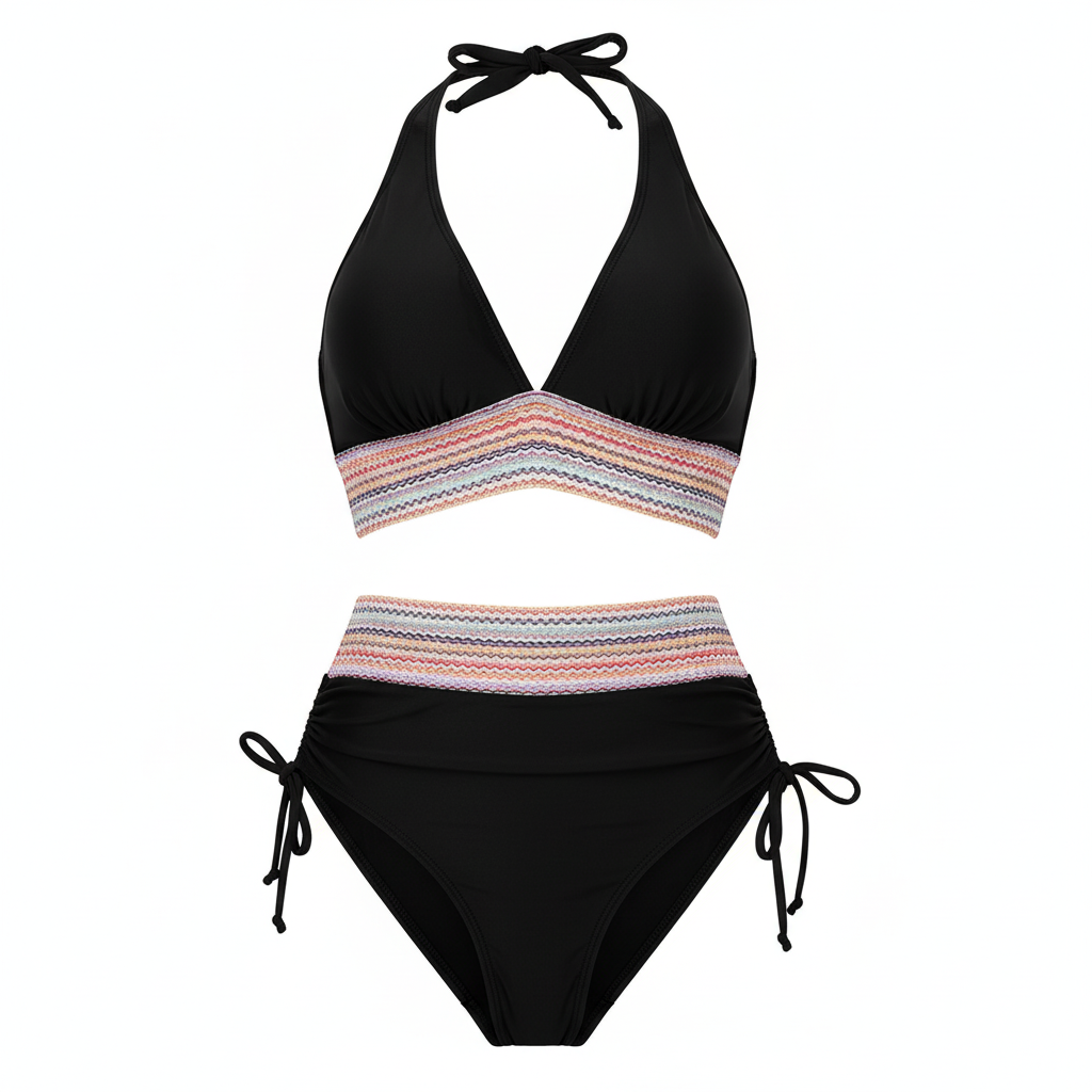Madison | Women's Bikini With Sleeveless Design And Ruched Detail | Summer