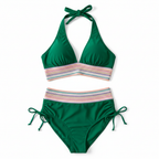 Madison | Women's Bikini With Sleeveless Design And Ruched Detail | Summer