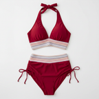 Madison | Women's Bikini With Sleeveless Design And Ruched Detail | Summer