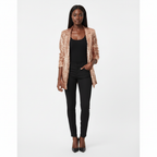 Madison | Women's Blazer With Sequin Texture And Notch Lapel | Glamorous