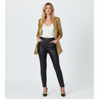 Madison | Women's Blazer With Sequin Texture And Notch Lapel | Glamorous