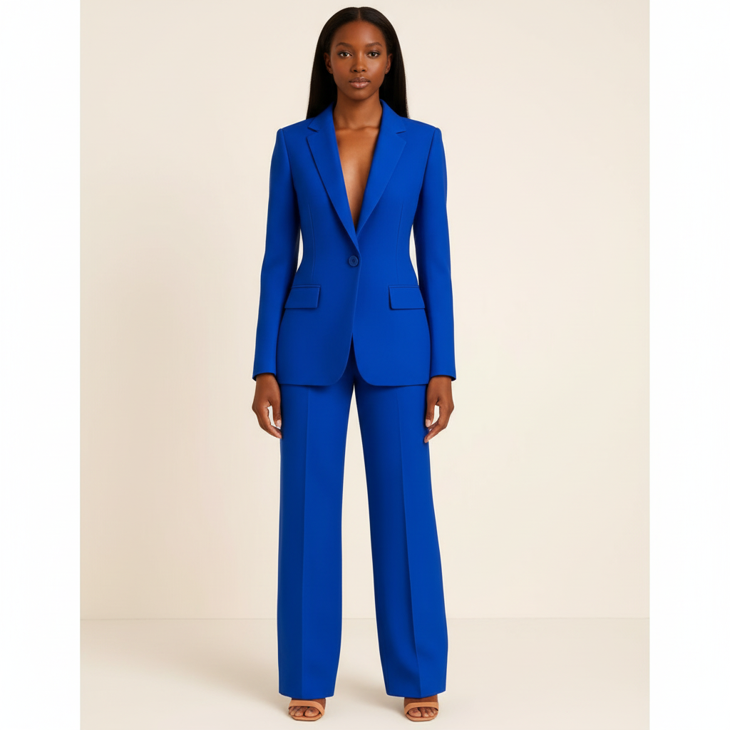 Madison | Women's Formal Suit With Notch Lapel And Button Front | Elegant