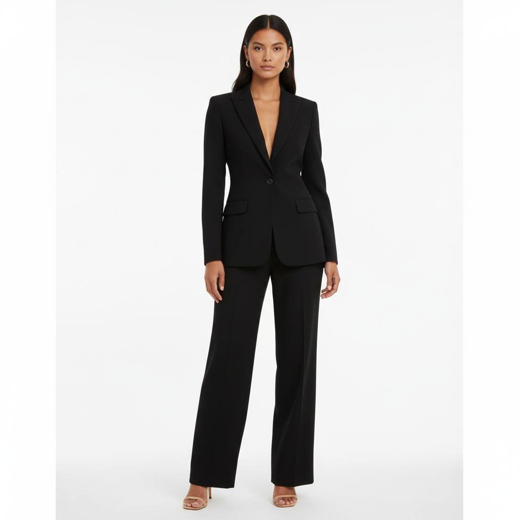 Madison | Women's Formal Suit With Notch Lapel And Button Front | Elegant