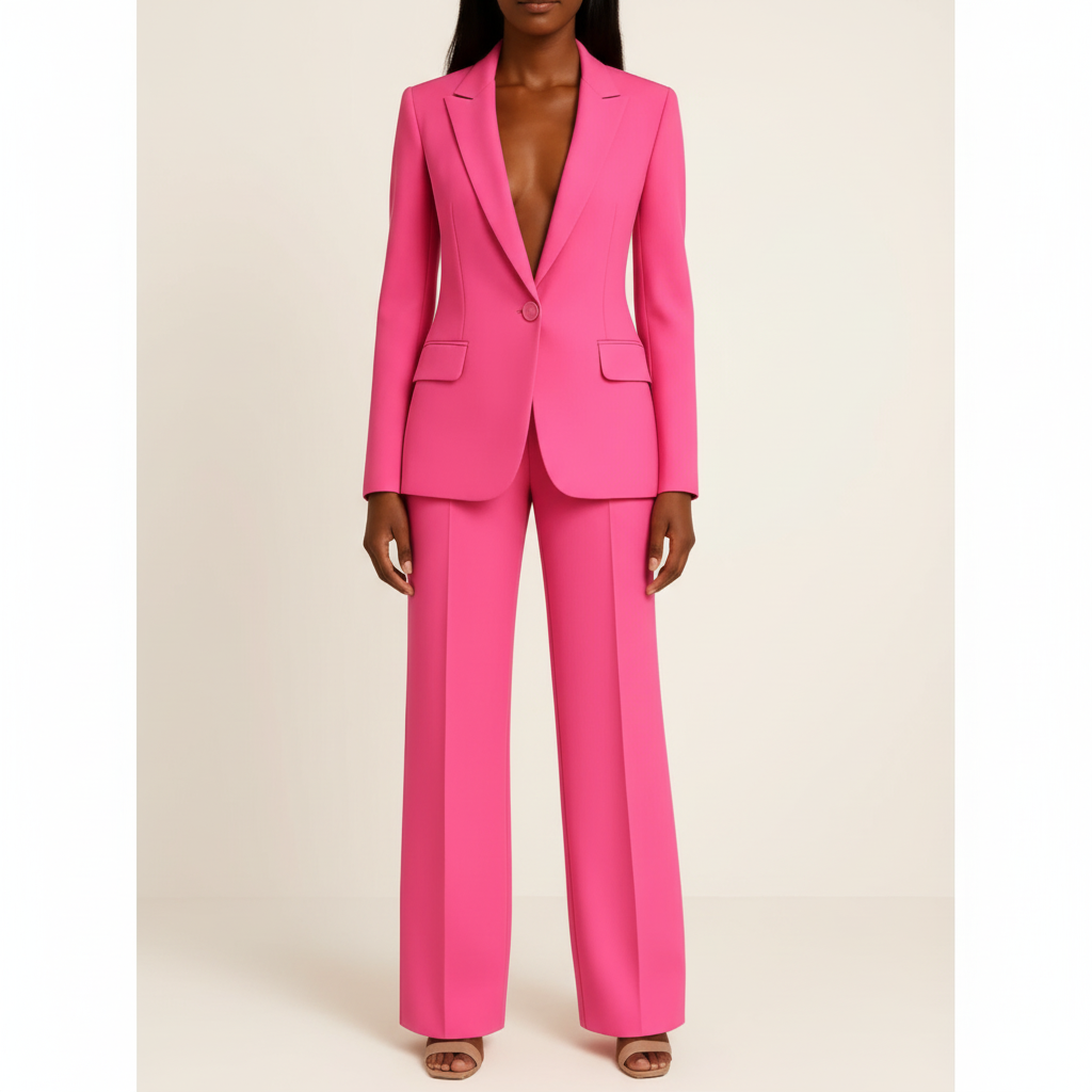 Madison | Women's Formal Suit With Notch Lapel And Button Front | Elegant