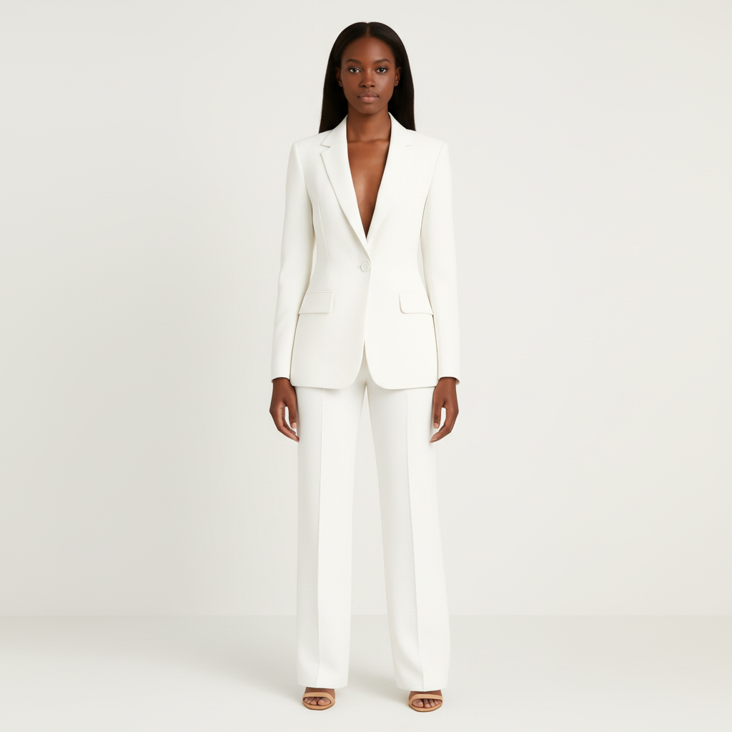 Madison | Women's Formal Suit With Notch Lapel And Button Front | Elegant