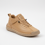 Madison | Women's Lace-Up Sneakers With Low-Top Design And Strap Detail | Casual