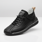 Madison | Women's Lace-Up Sneakers With Low-Top Design And Strap Detail | Casual