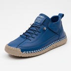 Madison | Women's Lace-Up Sneakers With Low-Top Design And Strap Detail | Casual