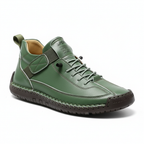 Madison | Women's Lace-Up Sneakers With Low-Top Design And Strap Detail | Casual