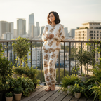 Madison | Women's Loungewear Set With Long Sleeve Top And Bear Pattern | Cozy