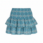 Madison | Women's Mini Skirt With Pleated Design And Printed Pattern | Summer