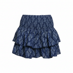 Madison | Women's Mini Skirt With Pleated Design And Printed Pattern | Summer