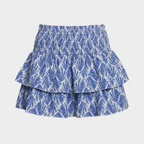 Madison | Women's Mini Skirt With Pleated Design And Printed Pattern | Summer