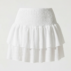 Madison | Women's Mini Skirt With Pleated Design And Printed Pattern | Summer