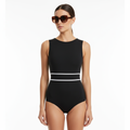 Madison | Women's Swim Suit With High Neck And Sleeveless Design | Minimalist