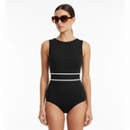 Madison | Women's Swim Suit With High Neck And Sleeveless Design | Minimalist