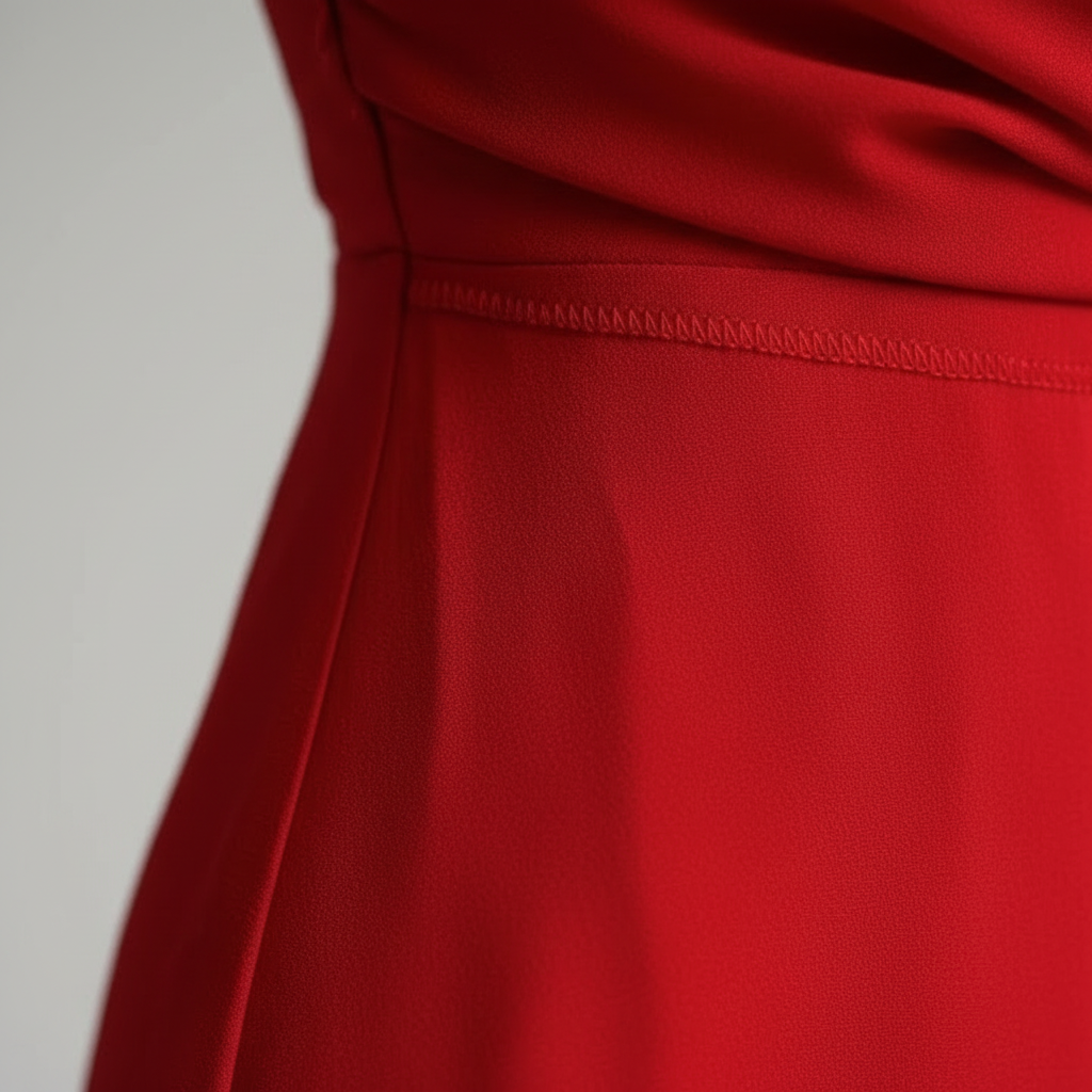 Madison | Women's Wedding Guest Dress With Draped Neckline And Side Slit | Elegant