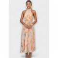 Madison | Women's Wedding Guest Dress With High Neck And Pleated Skirt | Elegant