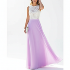 Madison | Women's Wedding Guest Dress With Sleeveless Design And Lace Bodice | Elegant