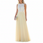 Madison | Women's Wedding Guest Dress With Sleeveless Design And Lace Bodice | Elegant