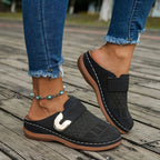 Mariana | Women’s Sandals With Perforated Upper And Gold Buckle | Comfort