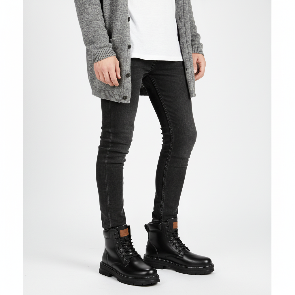Mason | Men's Lace-Up Boots With Ankle Height And Rugged Sole | Workwear