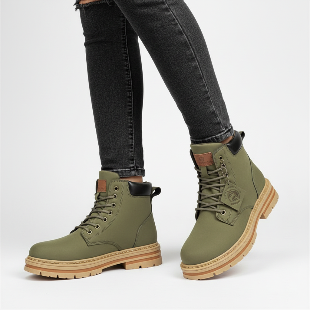 Mason | Men's Lace-Up Boots With Ankle Height And Rugged Sole | Workwear
