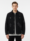 Mason | Men's Leather Jacket With Button Closure And Chest Pockets | Streetwear
