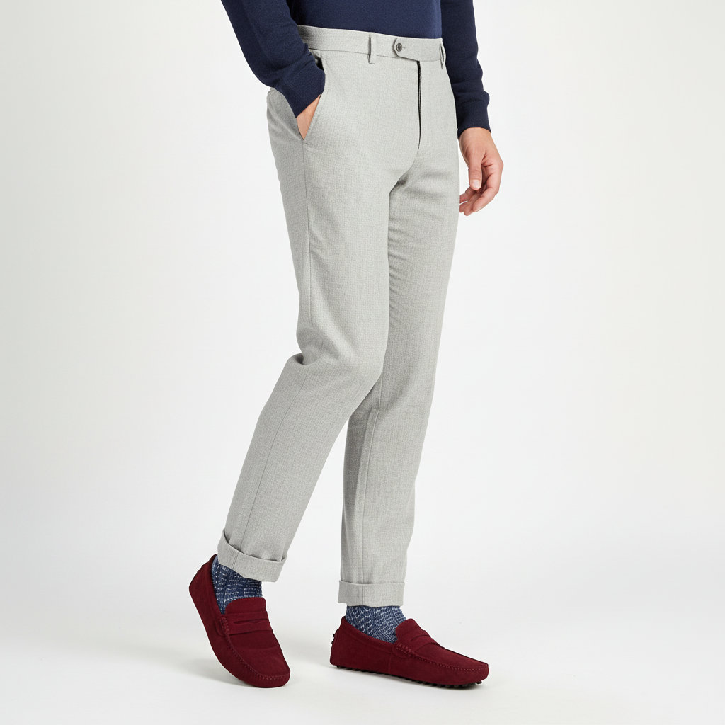 Mason | Men's Loafers With Slip-On Design And Stitch Detail | Casual