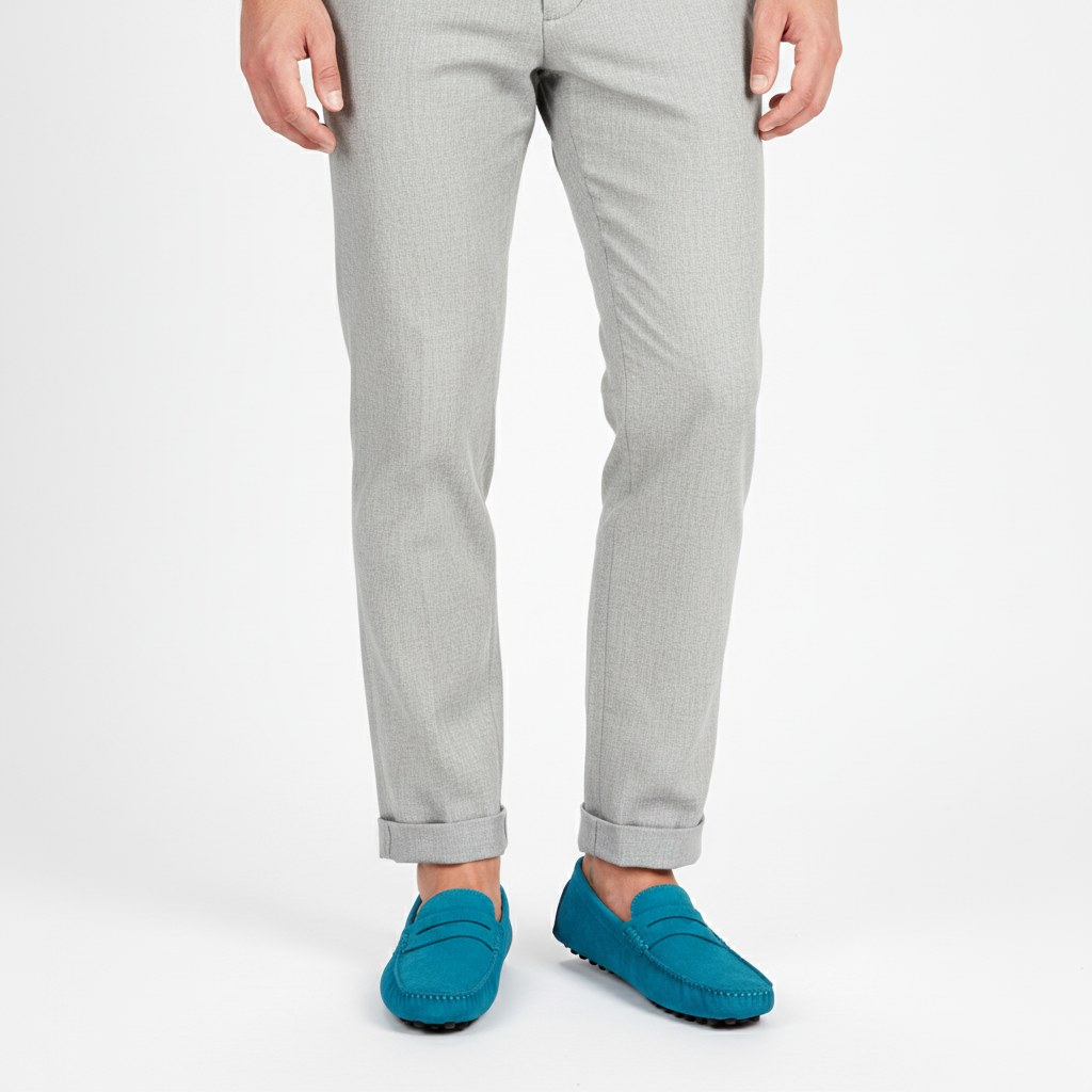 Mason | Men's Loafers With Slip-On Design And Stitch Detail | Casual