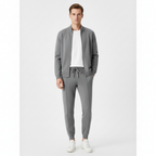 Mason | Men's Lounge Set With Zip Jacket And Drawstring Pants | Minimalist