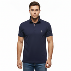 Mason | Men's Polo Shirt With Short Sleeves And Button Placket | Casual