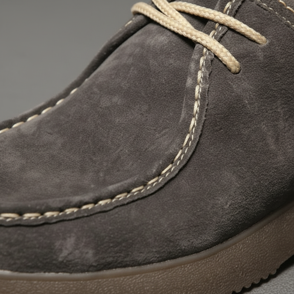 Mason | Men's Shoes With Lace Up Closure And Woven Stitch Detail | Casual