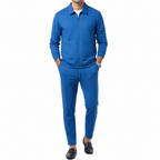 Mason | Men's Tracksuit With Zip Jacket And Straight Leg Pants | Modern