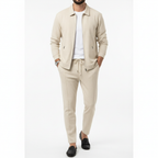 Mason | Men's Tracksuit With Zip Jacket And Straight Leg Pants | Modern