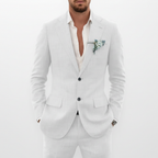 Mason | Men's Two Piece Suit With Notch Lapel And Button Closure | Classic