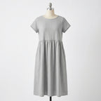 Mila | Women’s Formal Midi Dress With Short Sleeves And Side Pockets | Casual Elegant
