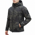 Noah | Men's Bomber Jacket With Hood And Zip Closure | Tactical