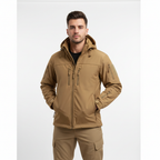 Noah | Men's Bomber Jacket With Hood And Zip Closure | Tactical