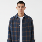 Noah | Men's Casual Shirt With Button Front And Chest Pocket | Everyday