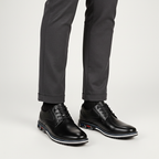 Noah | Men's Lace-Up Shoes With Low-Top Design And Contrast Stitching | Smart