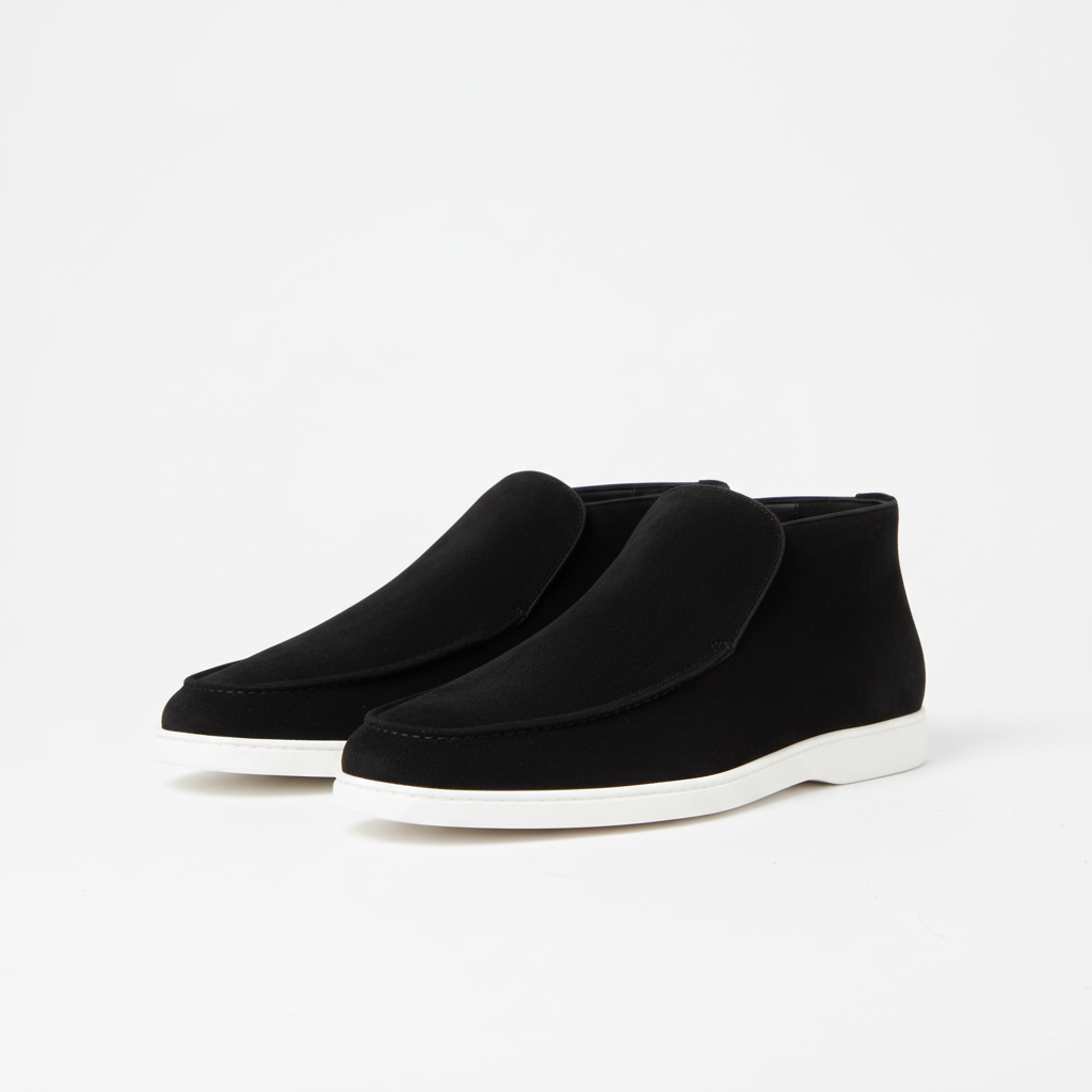 Noah | Men's Loafer With Slip On Design And Woven Stitch Detail | Casual