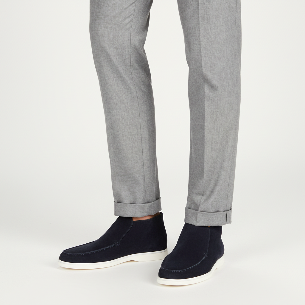 Noah | Men's Loafer With Slip On Design And Woven Stitch Detail | Casual