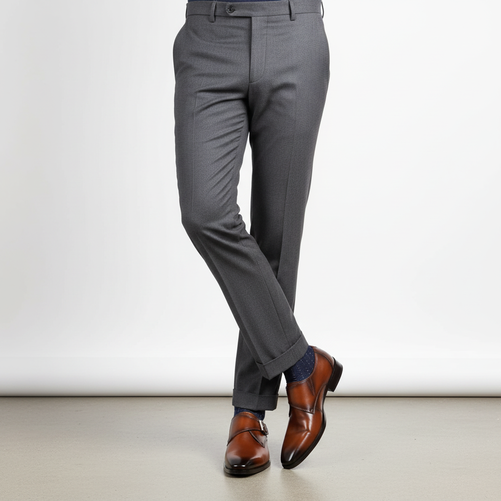 Noah | Men's Shoes With Buckle Strap Detail And Sleek Panel Design | Formal